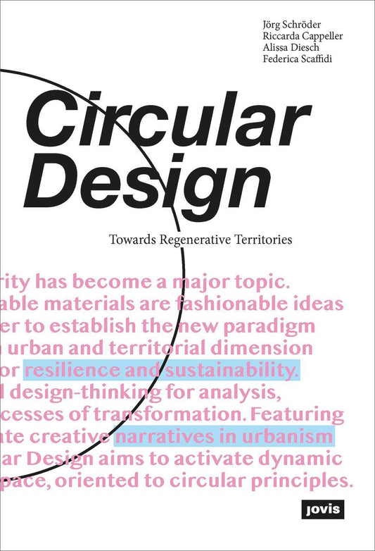 Book cover of 'Circular Design' with text and a black line on a white background