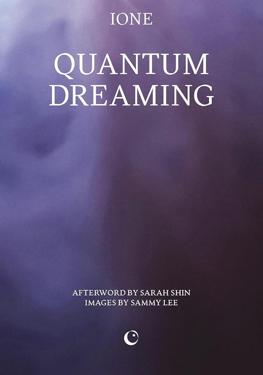 Book cover of 'Quantum Dreaming' with a cloudy purple gradient background