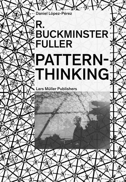 Cover of the book 'Pattern-Thinking', featuring a geometric black and white design