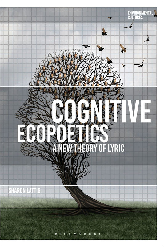 Cover image of "Cognitive Ecopoetics" with an illustration of a tree in the shape of a human head.