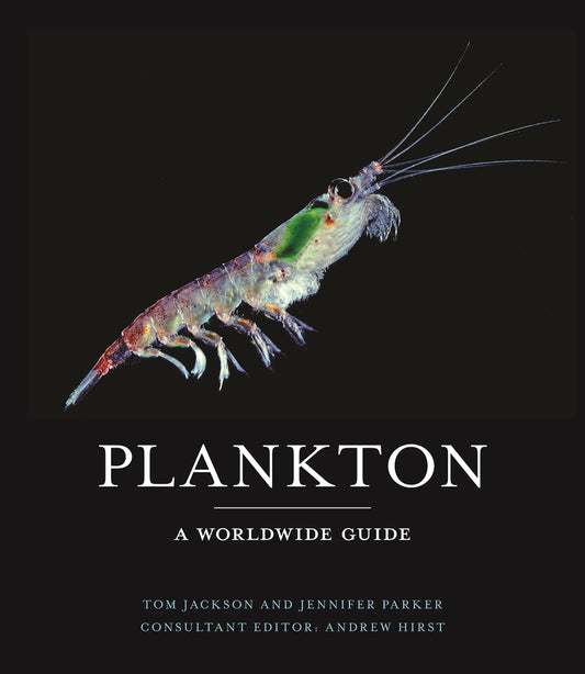 Book cover of 'Plankton: A Worldwide Guide' featuring a close-up image of a plankton.