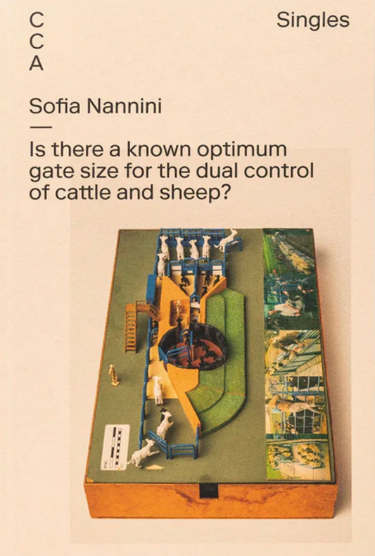 Book cover of "Is There a Known  Gate Size for the Dual Control of Cattle and Sheep" by Sofia Nannini