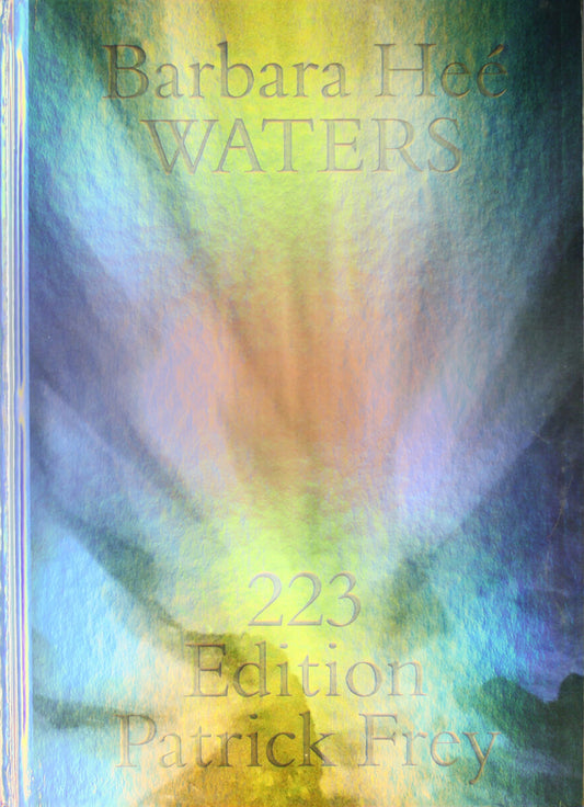 Book cover of "Barbara Hee Waters", on an iridescent glossy background