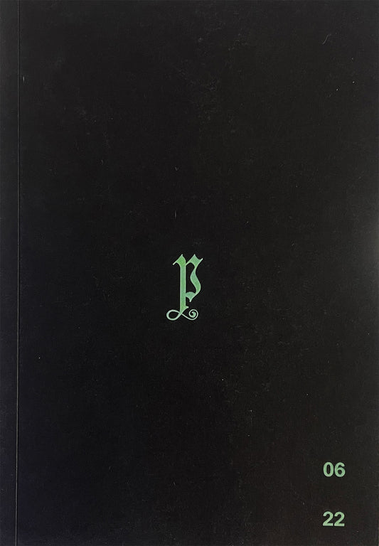 Black book cover with a green symbol and numbers '06' and '22'