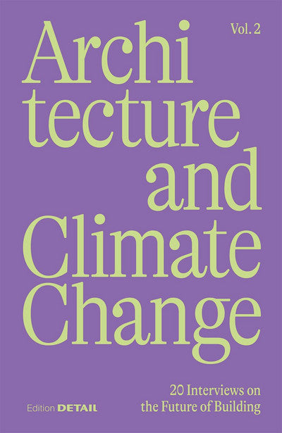 Architecture and Climate Change Vol. 2