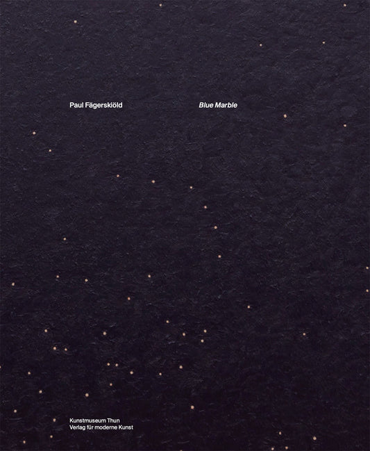 Text on a dark textured background with 'Paul Faggerskold' and 'Blue Marble'.