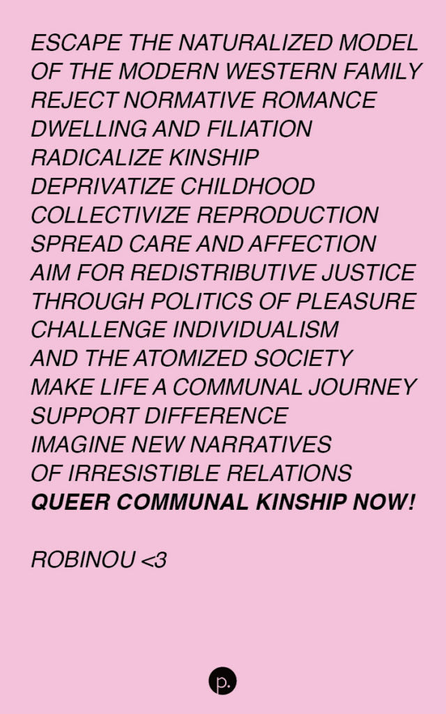 Queer Communal Kinship Now!