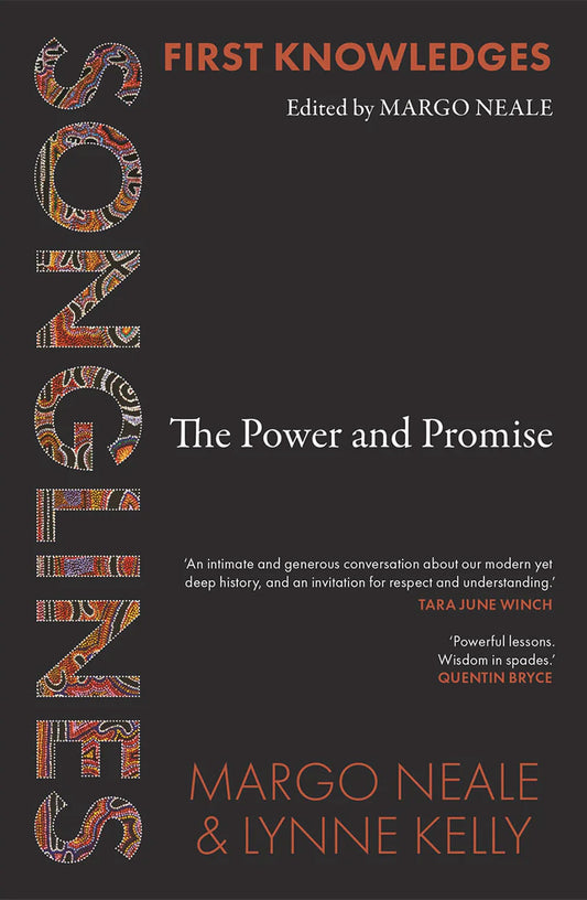 Book cover of 'First Knowledges' with text and design elements.